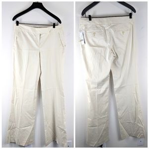 Theory Cottonwood Marasie Wide Leg Trouser Pants
